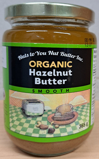 Hazelnut Butter ORGANIC - Smooth (Nuts To You)